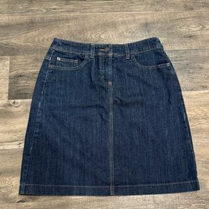 Boden denim skirt